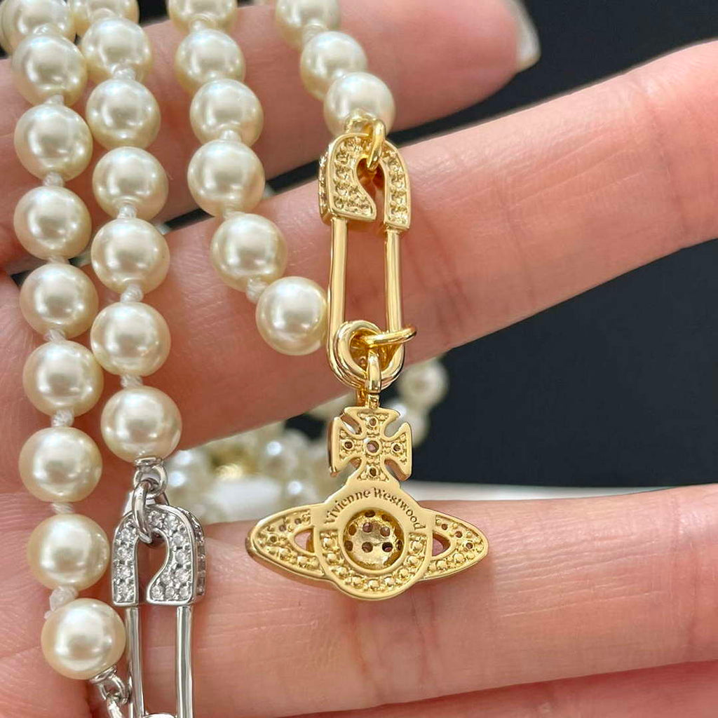 Vivienne Westwood Necklace Fashion Designer Jewelry V805063
