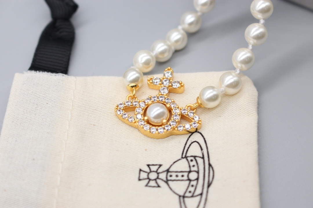 Vivienne Westwood Necklace Fashion Designer Jewelry V805065