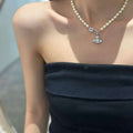 Vivienne Westwood Necklace Fashion Designer Jewelry V805070 - Default Title - View 1