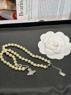 Vivienne Westwood Necklace Fashion Designer Jewelry V805070 - Default Title - View 2