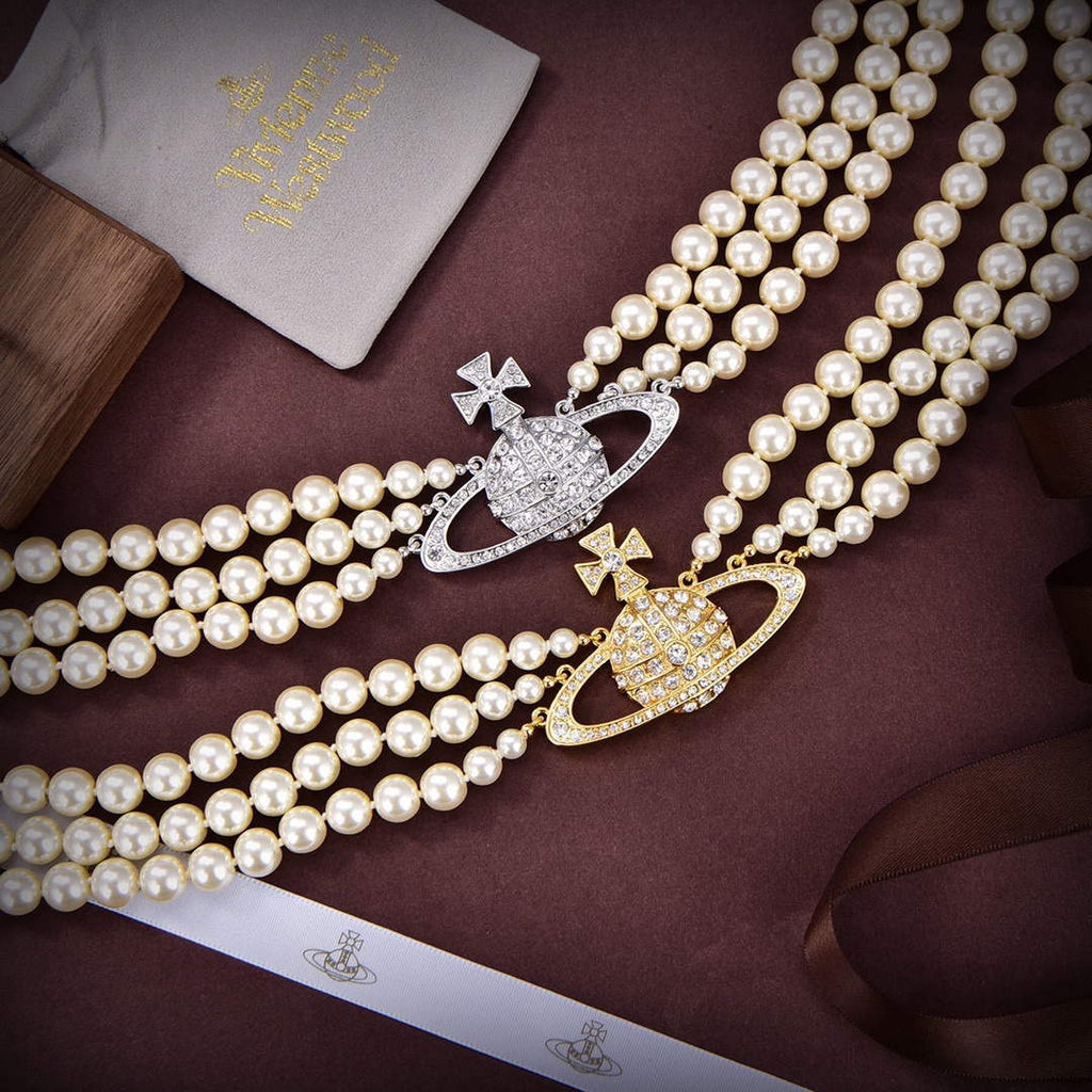 Vivienne Westwood Necklace Fashion Designer Jewelry V805071