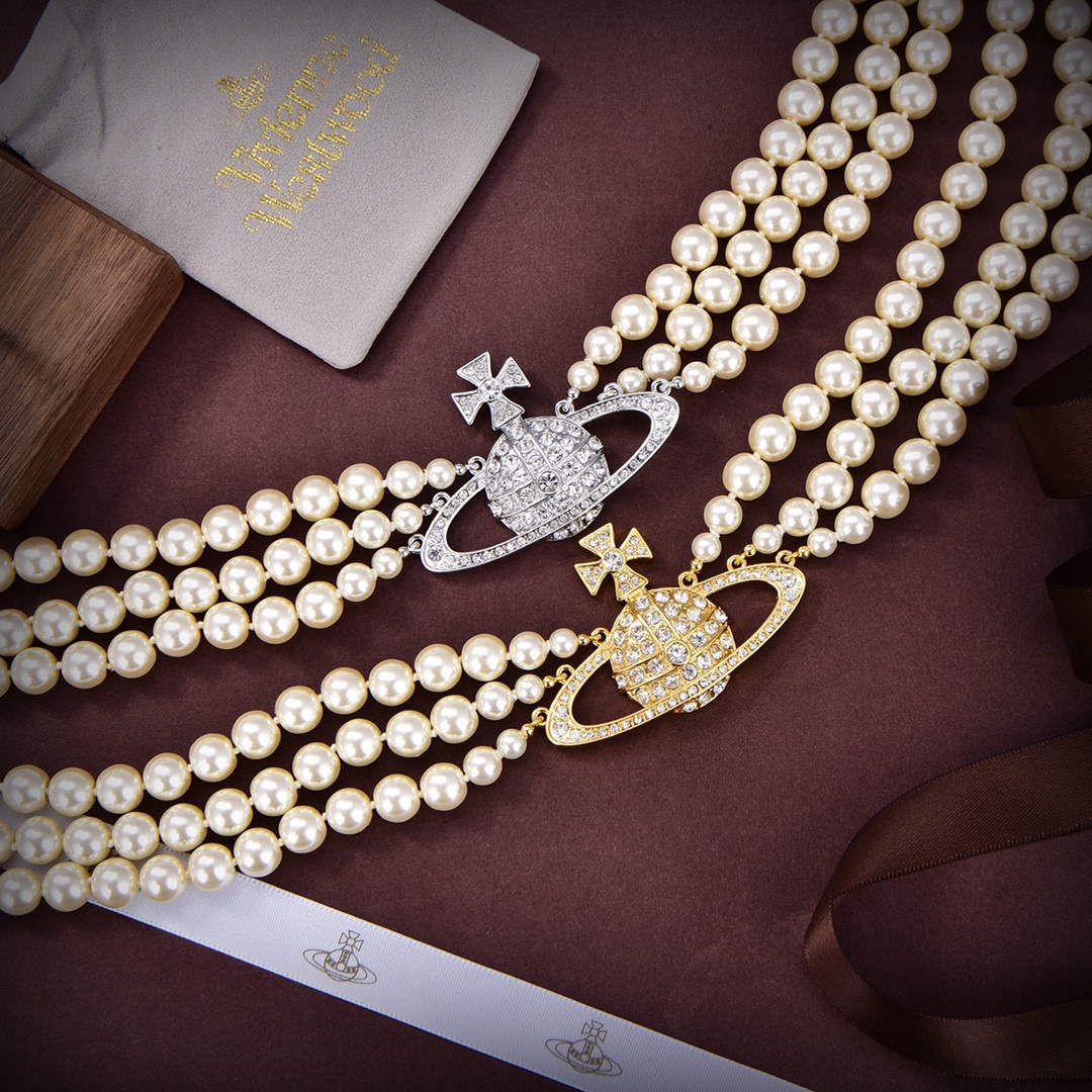 Vivienne Westwood Necklace Fashion Designer Jewelry V805071