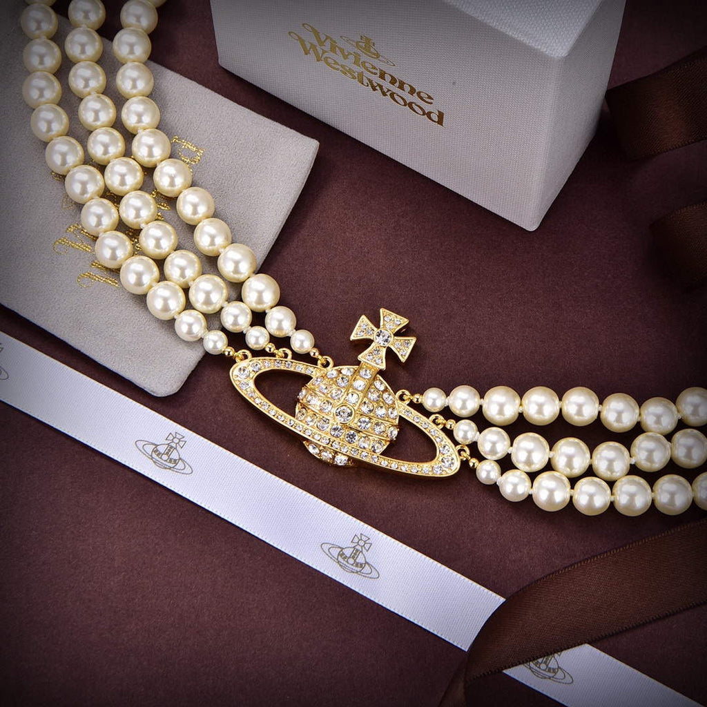 Vivienne Westwood Necklace Fashion Designer Jewelry V805071