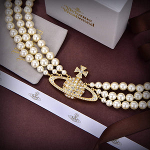 Vivienne Westwood Necklace Fashion Designer Jewelry V805071 - Default Title - View 4