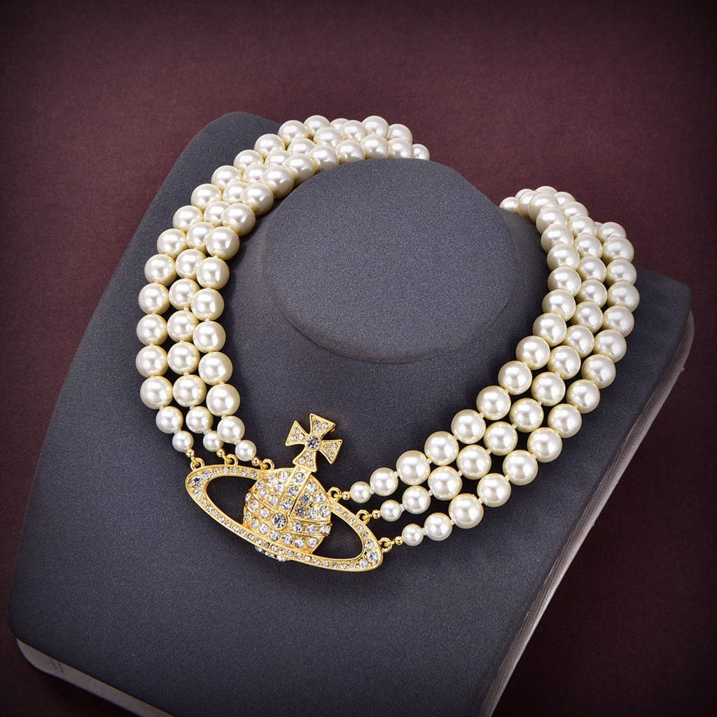 Vivienne Westwood Necklace Fashion Designer Jewelry V805071