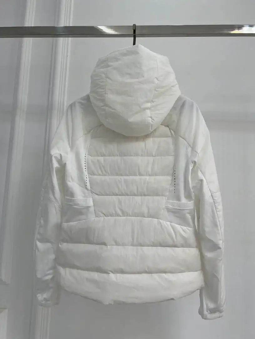 Women Running hooded down jacket DLA38000