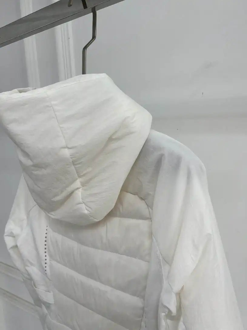 Women Running hooded down jacket DLA38000
