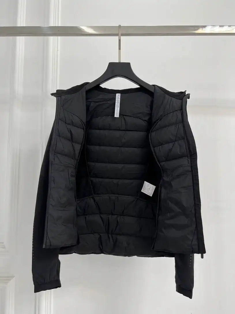 Women Running hooded down jacket DLA38001