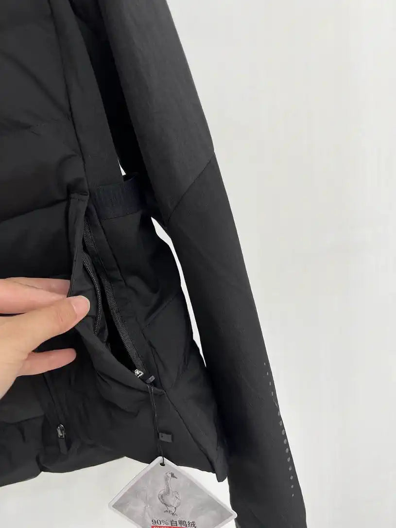 Women Running hooded down jacket DLA38001