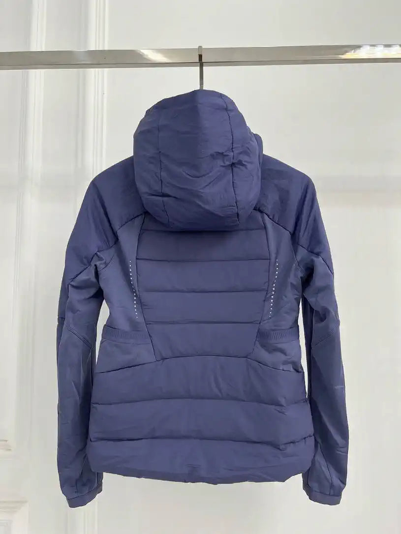 Women Running hooded down jacket DLA38002