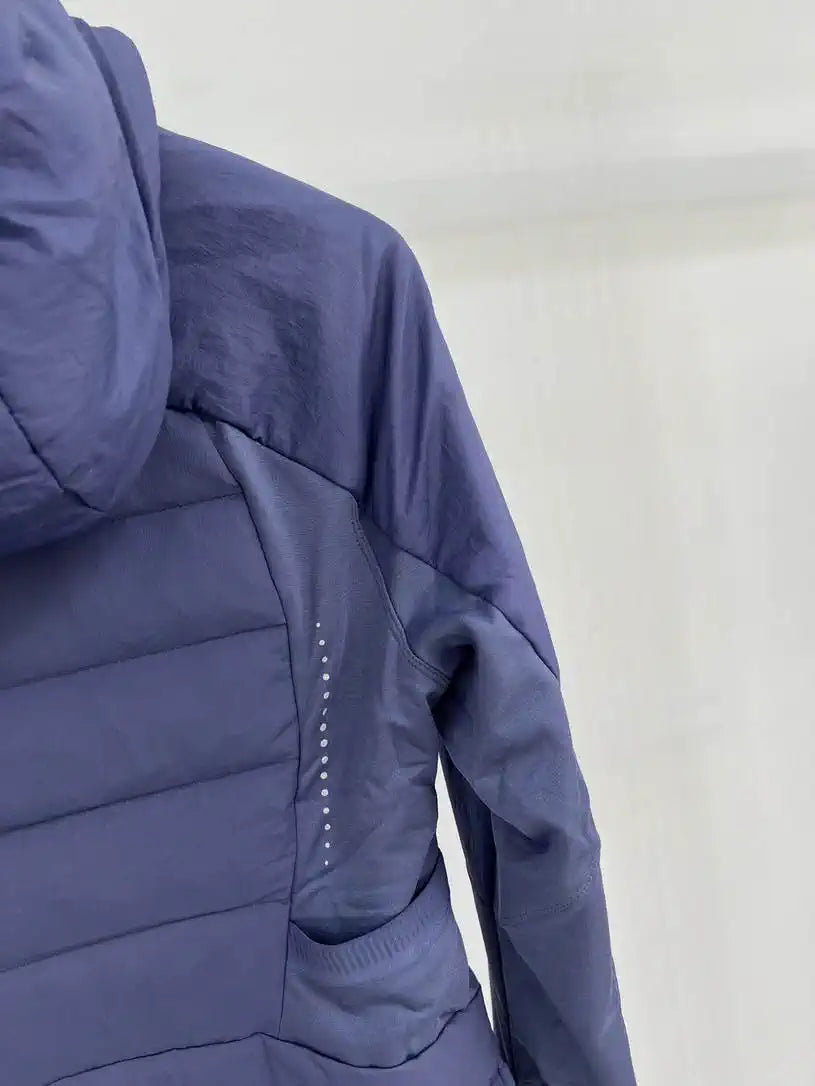 Women Running hooded down jacket DLA38002