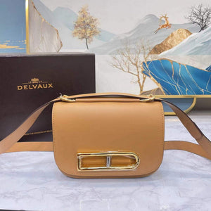 Delvaux AA0574 Lingot Alpina Calf Bag Tender Beige - Default Title - View 1
