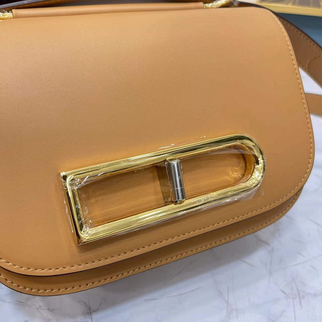Delvaux AA0574 Lingot Alpina Calf Bag Tender Beige - Default Title - View 6