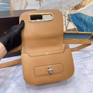 Delvaux AA0574 Lingot Alpina Calf Bag Tender Beige - Default Title - View 7