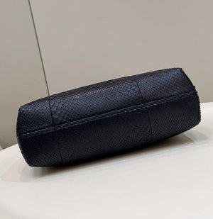 Fendi 8BP127 FENDI FIRST Medium Black Python leather bag - Default Title - View 4