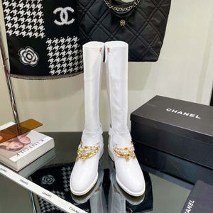 Chanel Women's Shoes High Boots G38813 - 35 - View 1