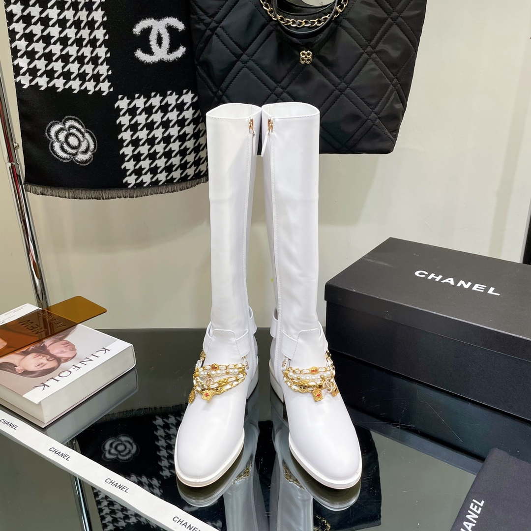Chanel Women's Shoes High Boots G38813