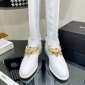 Chanel Women's Shoes High Boots G38813 - 35 - View 4