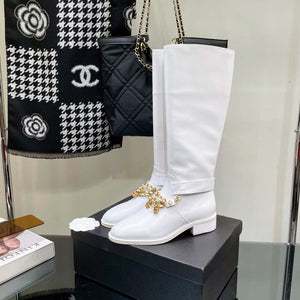 Chanel Women's Shoes High Boots G38813 - 35 - View 8