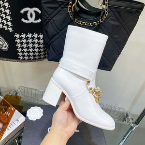 Chanel Women's Shoes Ankle Boots G38815 - 35 - View 7