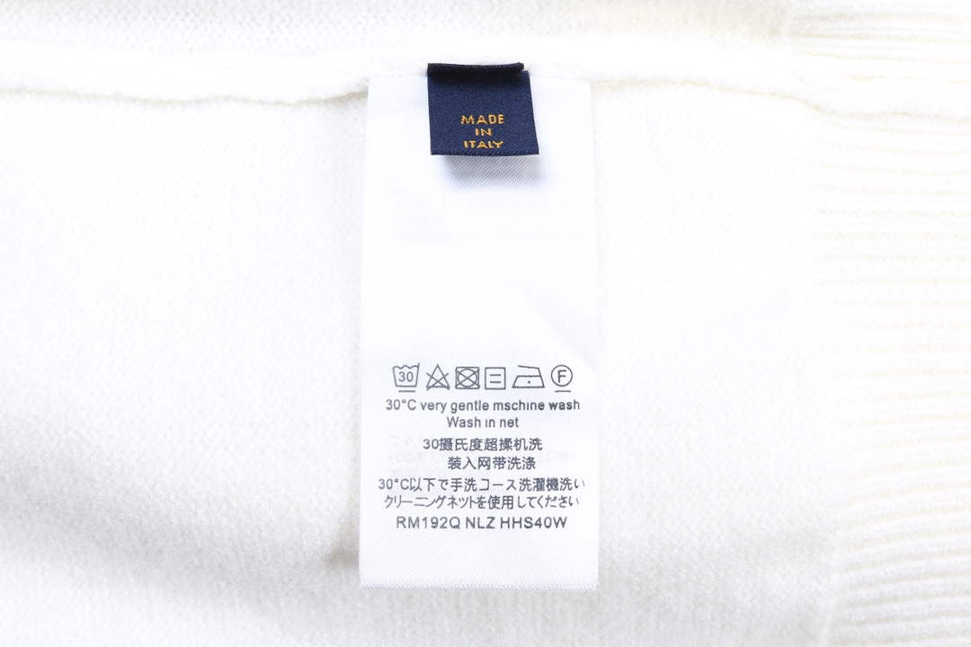 LV 1A9GO5 Men's Women's High-density cashmere-blend sweater L55742