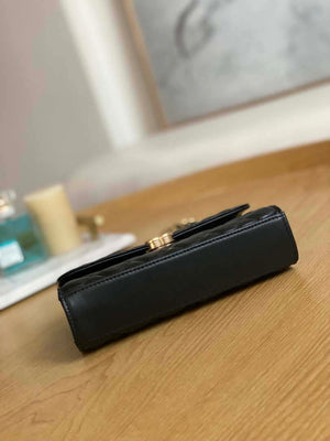 Chanel AP2946 Phone Holder Clutch with Chain Lambskin Black - Default Title - View 7