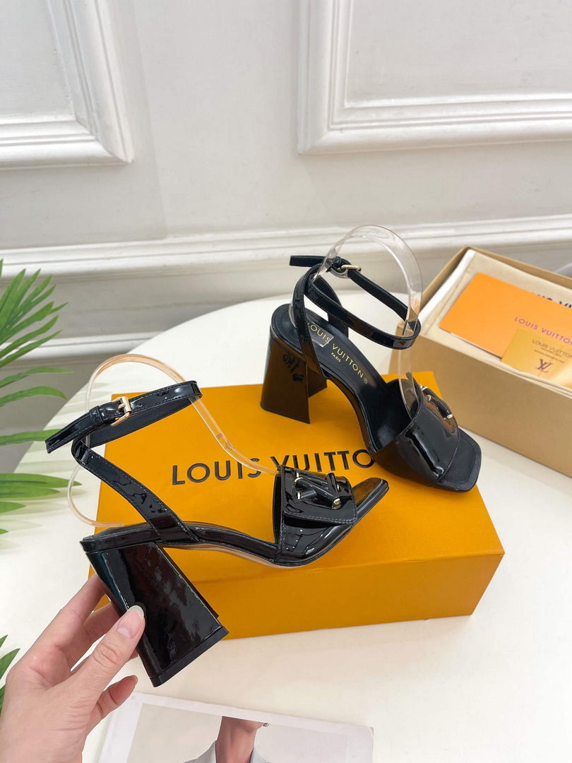LV 1AB2MQ Louis Vuitton Shake Sandal heel 9.5cm L68300