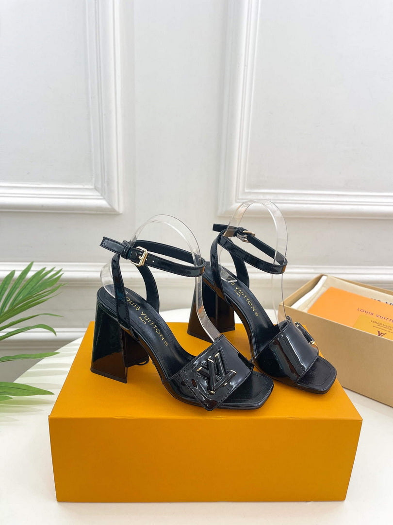 LV 1AB2MQ Louis Vuitton Shake Sandal heel 9.5cm L68300