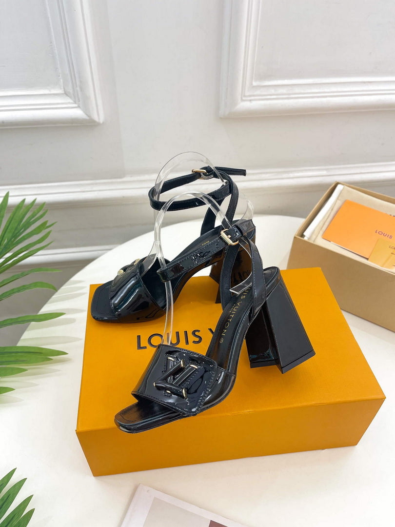 LV 1AB2MQ Louis Vuitton Shake Sandal heel 9.5cm L68300