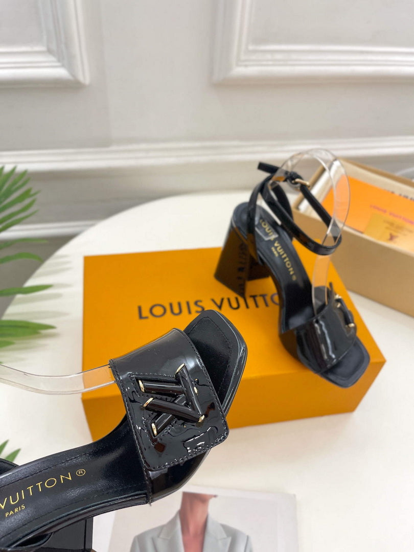 LV 1AB2MQ Louis Vuitton Shake Sandal heel 9.5cm L68300