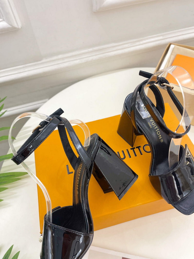 LV 1AB2MQ Louis Vuitton Shake Sandal heel 9.5cm L68300