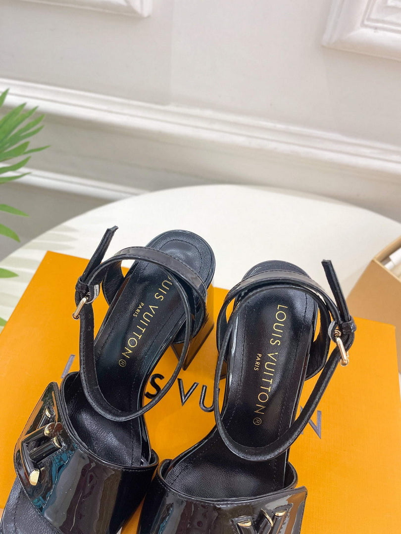 LV 1AB2MQ Louis Vuitton Shake Sandal heel 9.5cm L68300