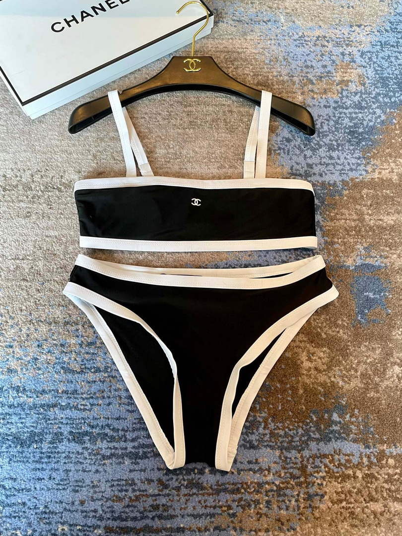 Chanel Women's Fashion Bikini Swimsuit Suit C65255
