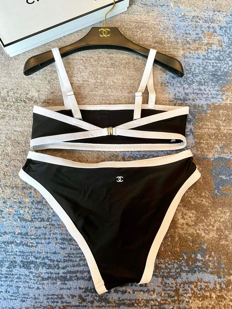 Chanel Women's Fashion Bikini Swimsuit Suit C65255