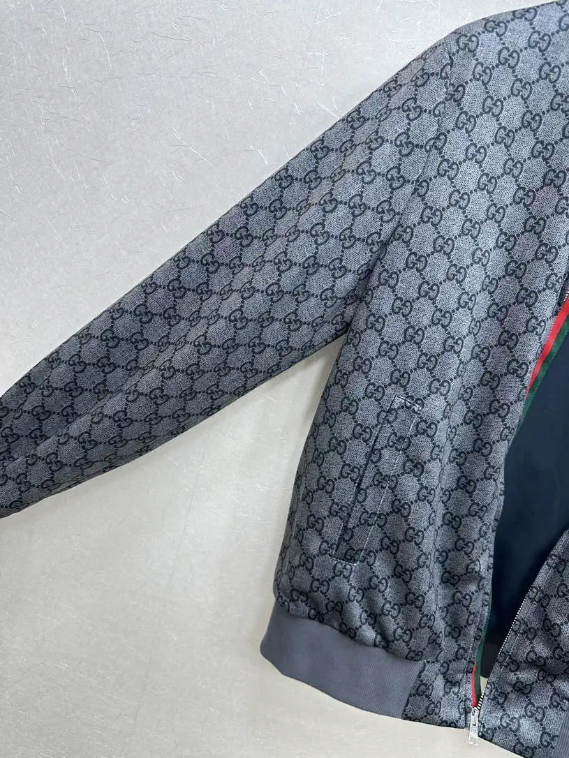 Gucci Women Monogram Print Lapel Jacket & Shorts G11143