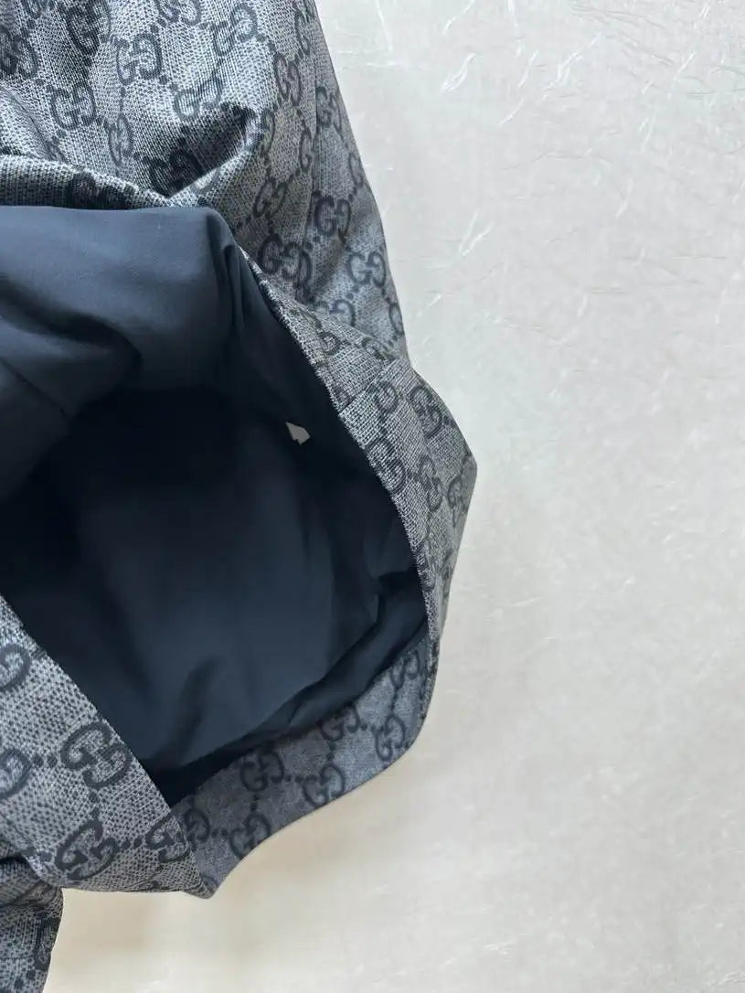 Gucci Women Monogram Print Lapel Jacket & Shorts G11143
