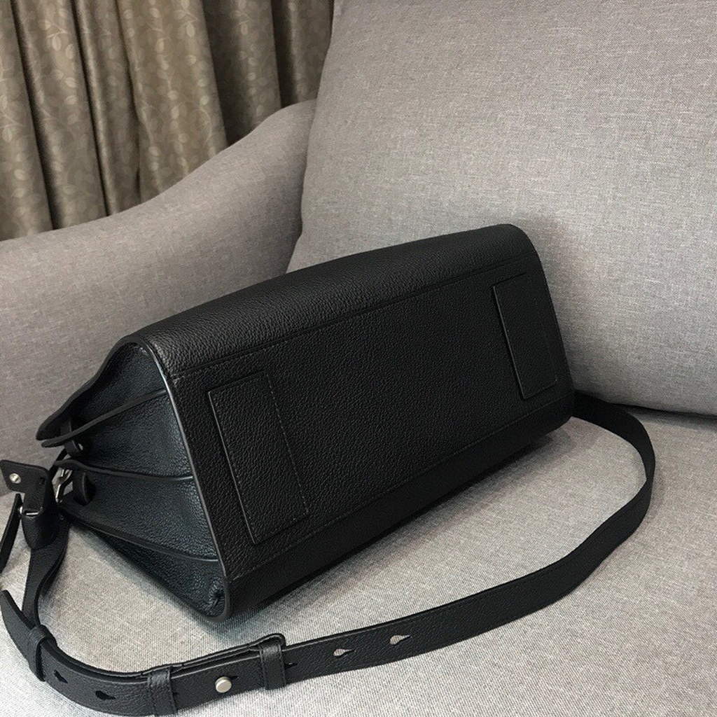 YSL 378299 Yves Saint Laurent Classic Sac De Jour Small in Grained Leather Black