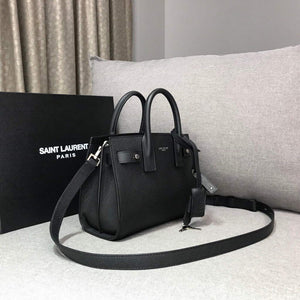 YSL 392035 Sac de Jour Nano in Grained Leather Black - Default Title - View 2