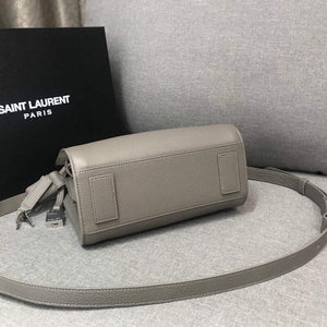 YSL 392035 Sac de Jour Nano in Grained Leather Gray - Default Title - View 4
