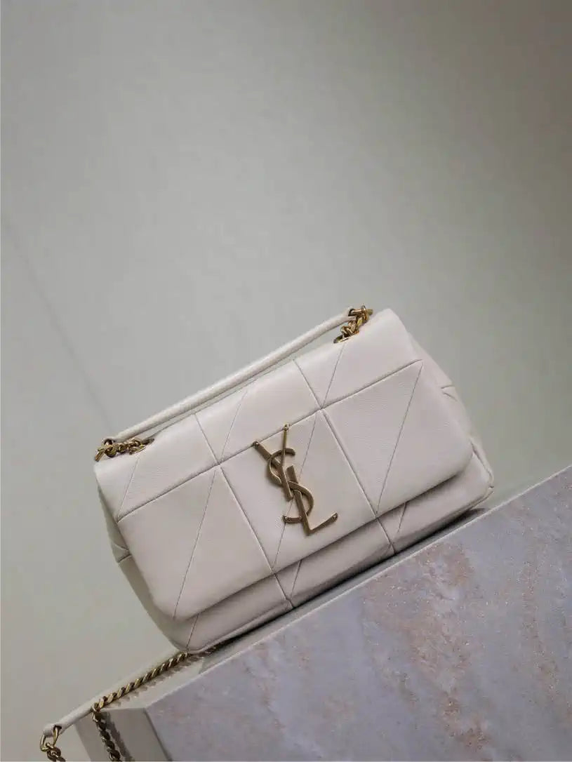 YSL 515820 Saint Laurent Small Jamie Bag White