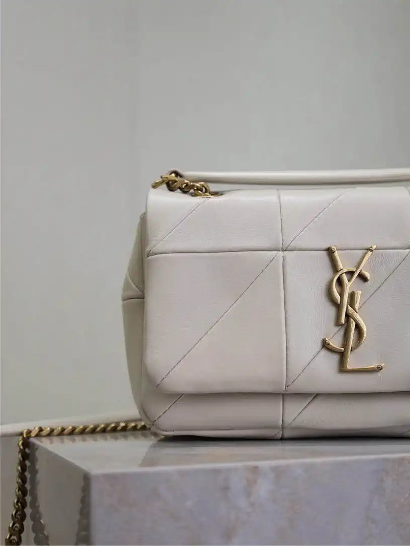 YSL 515820 Saint Laurent Small Jamie Bag White