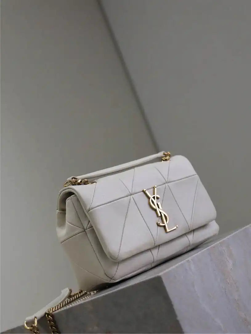 YSL 515820 Saint Laurent Small Jamie Bag White