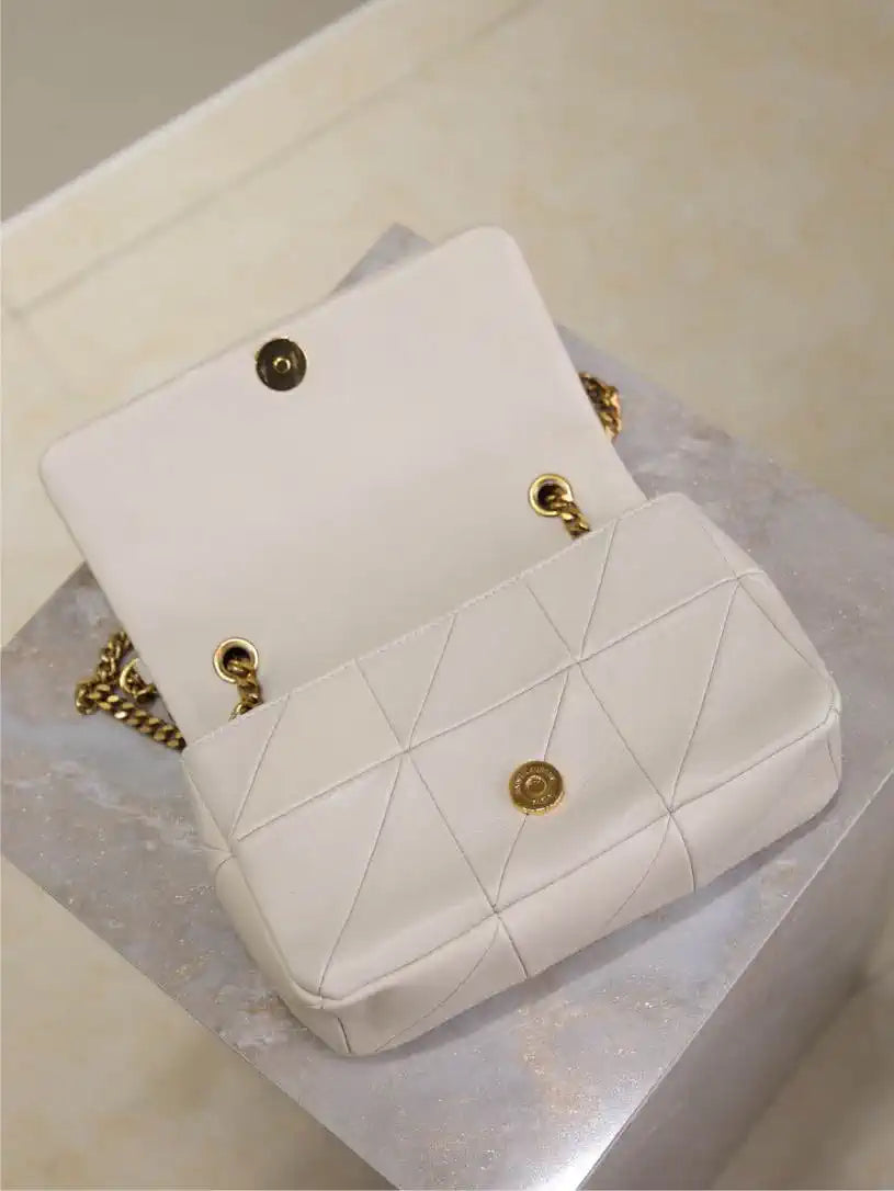 YSL 515820 Saint Laurent Small Jamie Bag White