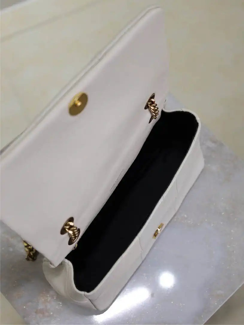 YSL 515820 Saint Laurent Small Jamie Bag White