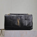 YSL 515821 Saint Laurent Lambskin Medium Jamie Bag black