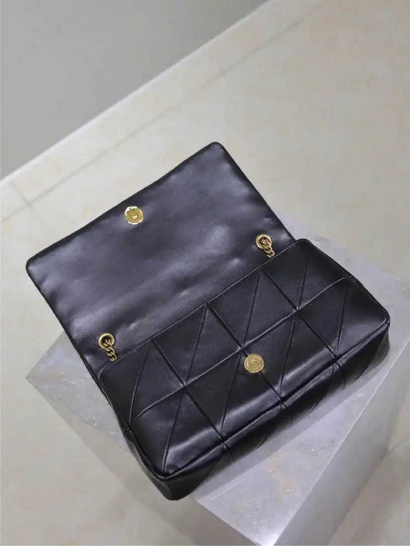 YSL 515821 Saint Laurent Lambskin Medium Jamie Bag black