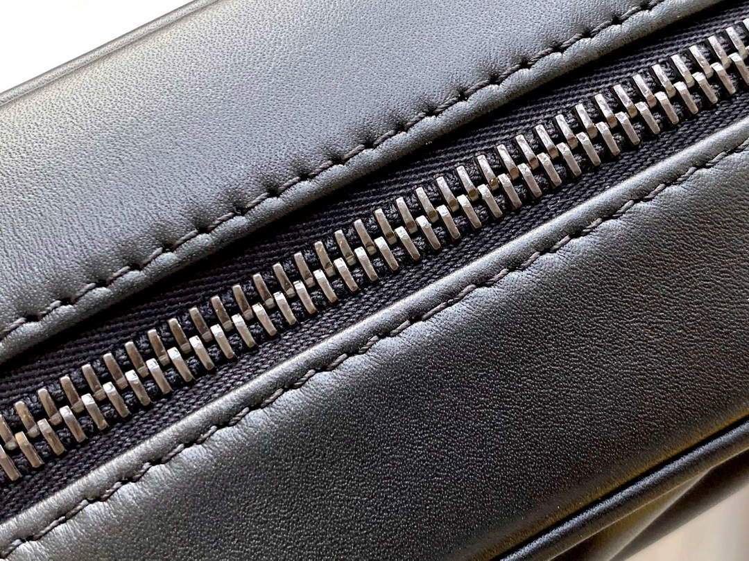 YSL 520534 Lou Camera Bag In Matelassé Leather Black