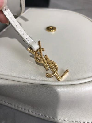 YSL 551559 Yves Saint Laurent Datcha Bag Beige - luxibagsmall