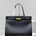 YSL 553745 XL MANHATTAN in BOX SAINT LAURENT Black