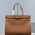 YSL 553745 XL MANHATTAN in BOX SAINT LAURENT Brown